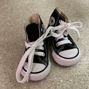 Converse high tops black